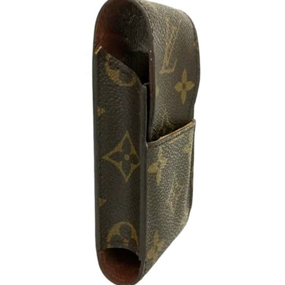 786145AL (V1) Louis Vuitton Cigarette Case Brown Monogram - Picture 3 of 13